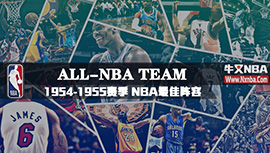 1954-55赛季NBA最佳阵容名单及球员数据详情