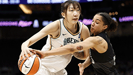 WNBA简报:风暴79-71力克自由人6连败 韩旭12+8 斯图尔特31+9