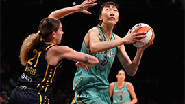 WNBA简报:自由人87-74战胜狂热止7连败 约内斯库23+7 韩旭7+6+2帽