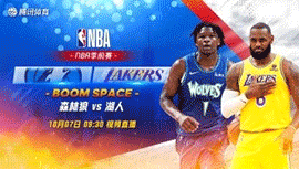 2022年10月07日 NBA季前赛 森林狼vs湖人 全场录像回放