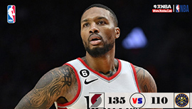 NBA简报: 开拓者135-110掘金 利拉德31+8 西蒙斯29分&第三节22分