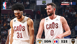 NBA简报:骑士121-108逆转尼克斯 乐福29+8  米切尔38+12