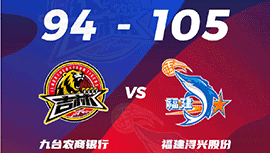 CBA简报:福建105-94逆转吉林 陈林坚18+22 琼斯25+13+14