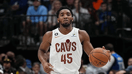 NBA简报:骑士105-90大胜独行侠 东契奇30+5+6 米切尔34分