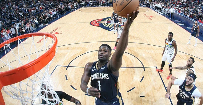 NBA简报:鹈鹕119-118力克森林狼 锡安43+5 爱德华兹27+6