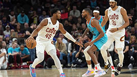 NBA简报:骑士112-98击溃太阳 米切尔22分 小华盛顿25分