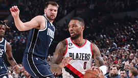 NBA简报:独行侠119-136惨败开拓者 利拉德36+10 东契奇15+10