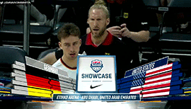 2023年08月21日 男篮热身赛 美国男篮vs德国男篮 全场录像