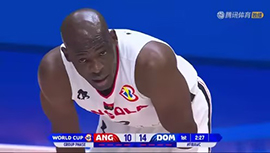 2023年08月29日 男篮世界杯 安哥拉男篮vs多米尼加男篮 全场录像回放