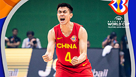 篮球世界杯简报:中国男篮83-76战胜安哥拉 胡金秋20分 李凯尔17+7