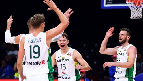 2023年09月01日 男篮世界杯 立陶宛男篮vs希腊男篮 全场录像回放