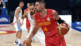 篮球世界杯简报:黑山73-69击败希腊 武切维奇19+7 帕帕尼古拉乌13分