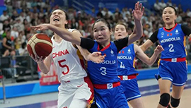 2023年09月27日亚运女篮 蒙古女篮vs中国女篮直播比赛前瞻分析