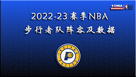 2022-23赛季NBA步行者队阵容及数据