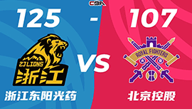 CBA简报:孙铭徽28+8+10 广厦125-107大胜北控 胡金秋24+8