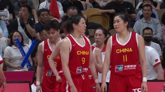 中国女篮罚球16中10惜败日本3分 潘臻琦11分2断2帽