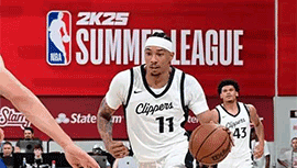 NBA简报:快船87-78击败篮网 米勒21+5 K-约翰逊27+6