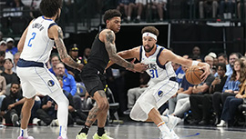 NBA简报；独行侠102-107惜败爵士 克莱首秀半场9中3&10分3助 马卡26+7