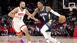 NBA简报:火箭118-98胜鹈鹕 格林19+6 申京12+6 莺歌18分 D-穆雷12+6+7