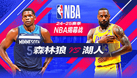 2024年10月23日 NBA常规赛 森林狼vs湖人 全场录像回放