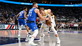 NBA简报:独行侠110-102送爵士3连败 欧文23+6+9 克莱18分 东契奇22中5