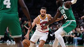 NBA简报；勇士118-112力克绿军 库里27+7+9&下半场21分 塔图姆32分&下半场24分