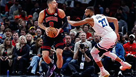 NBA简报:森林狼135-119送公牛4连败 华子33+8+6 兰德尔22+10 怀特24+8