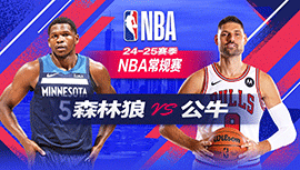 2024年11月08日 NBA常规赛 森林狼vs公牛 全场录像回放