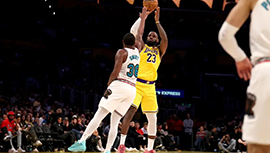 NBA简报:湖人128-123擒灰熊取3连胜 詹姆斯35+12+14再创新纪录 浓眉21+14