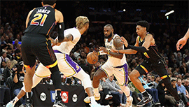 NBA简报:太阳127-100胜湖人 KD复出&三巨头72分 老詹里程悲