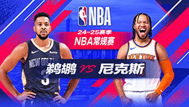 2024年12月02日 NBA常规赛 鹈鹕vs尼克斯 全场录像回放