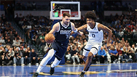 NBA简报:独行侠121-116战胜灰熊 东契奇37+12 莫兰特31分