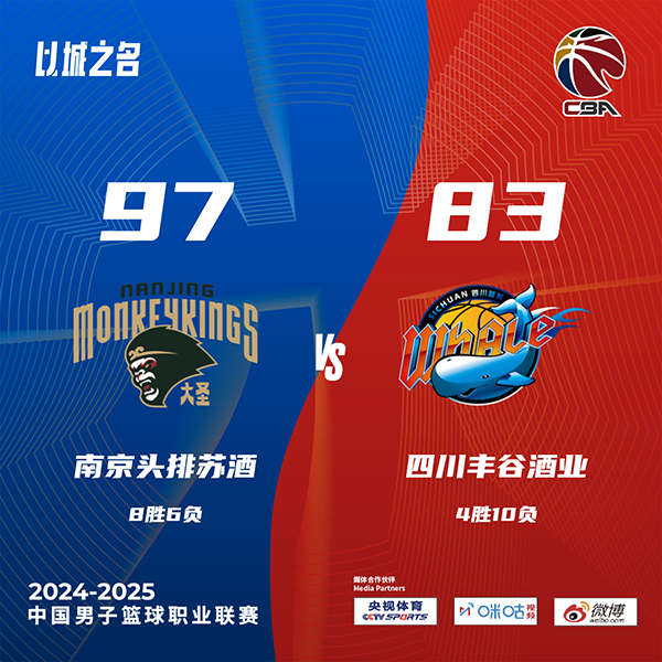 CBA简报:江苏100-98逆转广东 戏剧性收尾！杜润旺&吉伦沃特皆被驱逐 