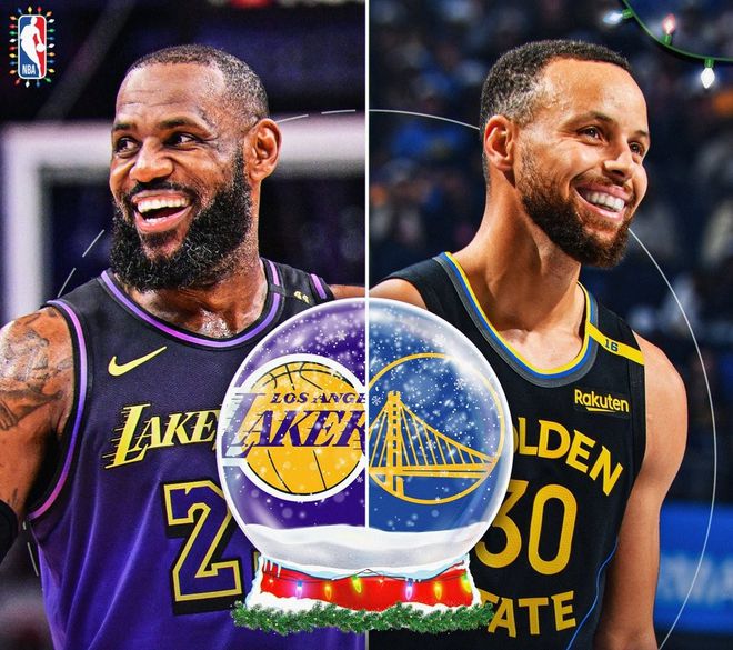 2024NBA圣诞大战前瞻：詹库争辉破纪录 文班华子开启梦幻首秀之旅