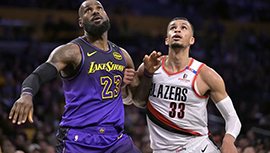 NBA简报:湖人114-106力克开拓者 詹姆斯38+8 克里斯蒂新高28分 浓眉缺战