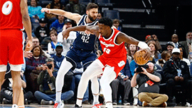 NBA简报:灰熊119-104独行侠 小贾伦35+13 克莱16中5 东欧&莫兰特缺阵