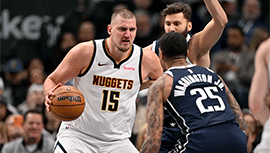 NBA简报:掘金112-101战胜独行侠 约基奇19+18+9 威少21+10+7 克莱25分