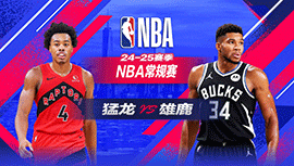 2025年01月18日 NBA常规赛 猛龙vs雄鹿 全场录像回放