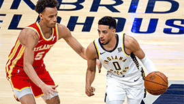 NBA简报:步行者132-127击溃老鹰 西卡20+9+5 特雷-杨34+17