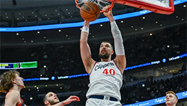 NBA简报:快船122-117胜公牛 哈登第3节20分&撤步三分收比赛 小卡复出17+8+4断