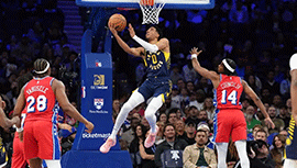 NBA简报:步行者112-100战胜76人 西卡27+7 哈利伯顿14+5+10 道丁24分